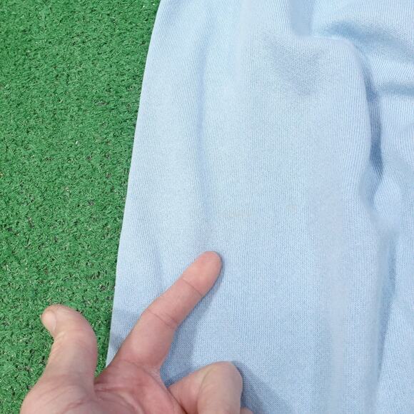 VINTAGE PANNILL USA MADE 70s 80s LIGHT BLUE SWEATPANTS SIZE M MEDIUM **READ** - Picture 11 of 13